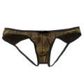 Erkek  Gold Metalik Jockstrap İç Giyim