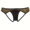 Erkek  Gold Metalik Jockstrap İç Giyim