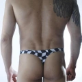 Erkek Küp Desenli Tanga İç Çamaşırı