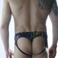 Erkek Renkli Fantezi Jockstrap İç Giyim