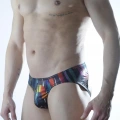 Erkek Renkli Fantezi Jockstrap İç Giyim
