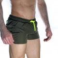 Erkek Yeşil Mini Mayo Short