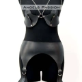 Erotik Deri Jartiyer Harness Takım, Kadın Fantezi İç Giyim - Brf1220