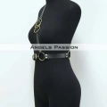 Göğüs Üzeri Tek Askılı Deri Bel Kemeri, Seksi Aksesuar - Brf1183_kopya(1)