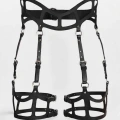 Seksi Deri Jartiyer Harness, Gotik Jartiyer - Apft1158