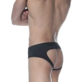 Siyah Jockstrap Erkek  İç Giyim
