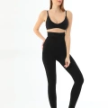 Siyah Mı 3904 Göğüs Altı Yüksek Bel Toparlayıcı Tayt