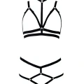 Sütyen - String Lastik Harness Takım - Brf144