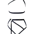 Tek Bacak Bağlantılı Seksi Lastik Harness - Brf375