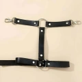 Tek Bacak Deri Jartiyer Harness - Brf962