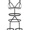 Vücudu Saran Seksi Jartiyer Harness - Brf36