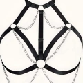 Zincirli Lastik Göğüs Harness - Brf818