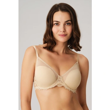 Balenli Desteksiz Dolgusuz Toparlayıcı Dantelli Küçültücü Sütyen