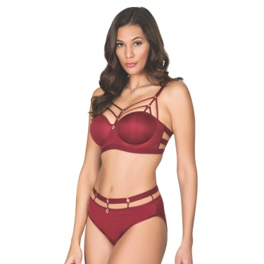 Biye Şeritli Halkalı Sütyen Takım Kadın 5045