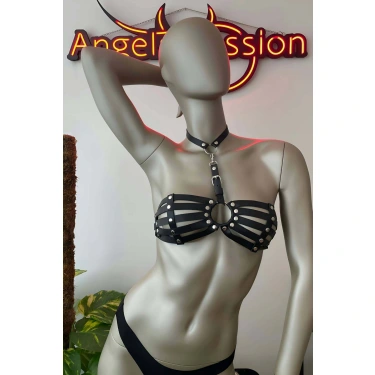 Deri Sütyen Fantazi Giyim - Brf224_kopya(1)