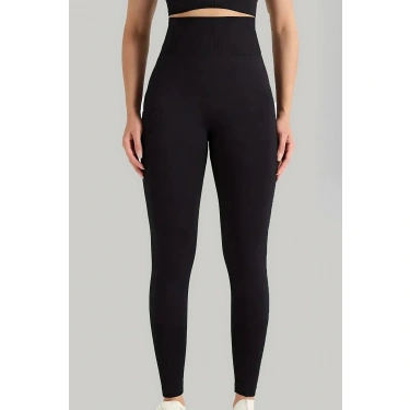 Dikişsiz Düz Tayt Kadın 4451