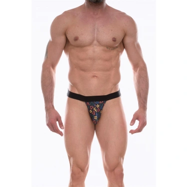 Erkek  Desenli Jockstrap Çamaşır