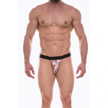 Erkek  Desenli Jockstrap Çamaşır