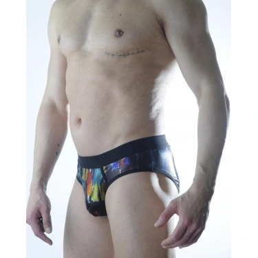 Erkek Fantezi Renkli Jockstrap İç Giyim