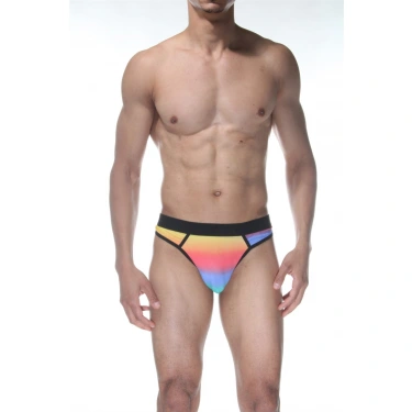 Gökkuşağı Erkek  Tanga Kulot