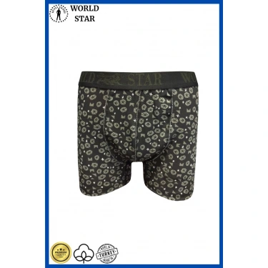 Likralı Pamuklu Renkli Erkek Boxer