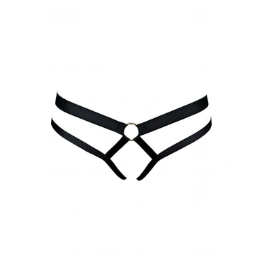 Özel Bölgesi Açık Seksi Harness String - Brf354