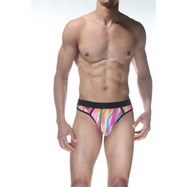 Renkli Erkek  Tanga Çamaşır