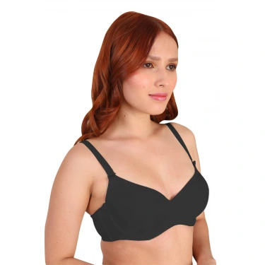 Siyah Mı 190d Pedli Balenli Sütyen