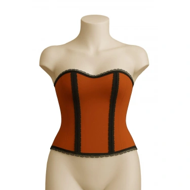 Turuncu Mı Emay 9155 F Fırfırlı Terletici Büstiyer