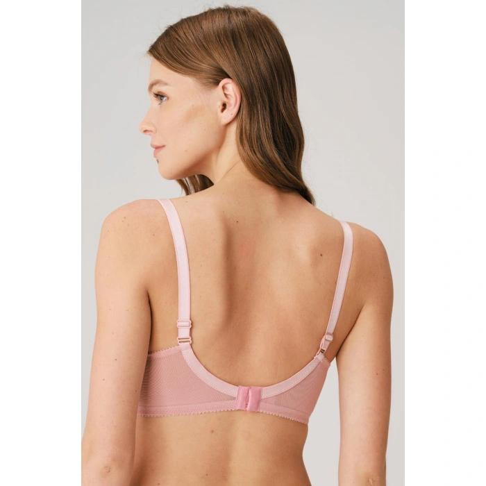 Balenli Desteksiz Dolgusuz Toparlayıcı Dantelli Küçültücü Sütyen