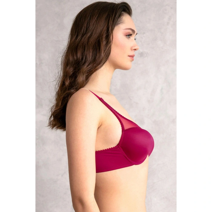 Balenli Desteksiz Dolgusuz Toparlayıcı Yumuşak Süngerli Günlük Klasik Küçültücü Sütyen