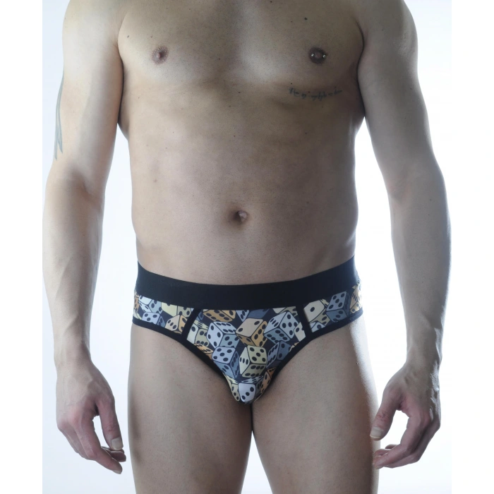 Erkek Fantezi Zar Desenli Jockstrap