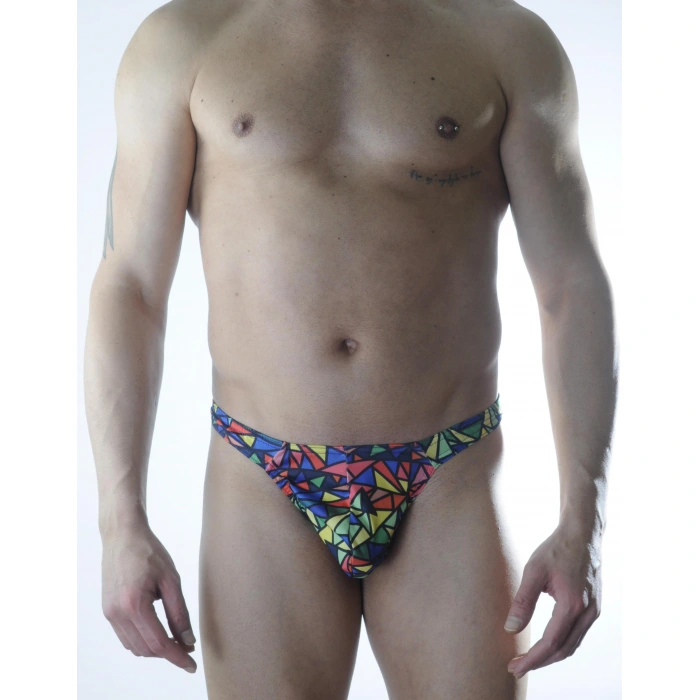 Erkek Renkli Tanga İç Çamaşırı