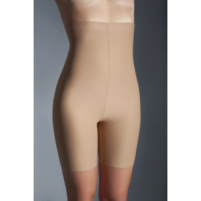 Golshan Girdle Extra Hight Waist Short Corset, İz Yapmayan Görünmez Ekstra Yüksek Bel Uzun Paçalı Ten Korse