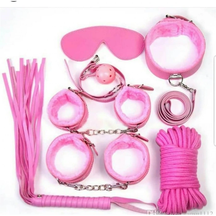 Grinin 50 Tonu Fantazi Kelepçe Kırbaç Seti