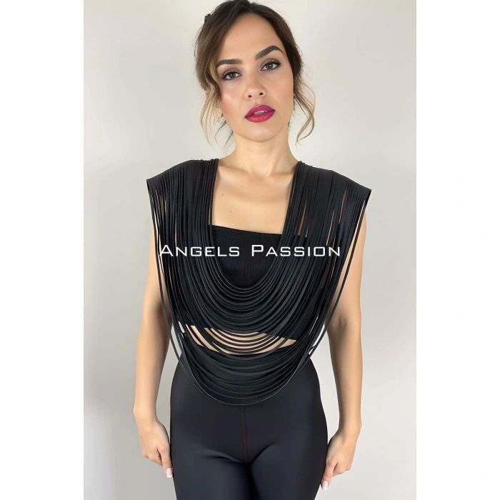 Püsküllü Şık Omuz Harness - Brf1394