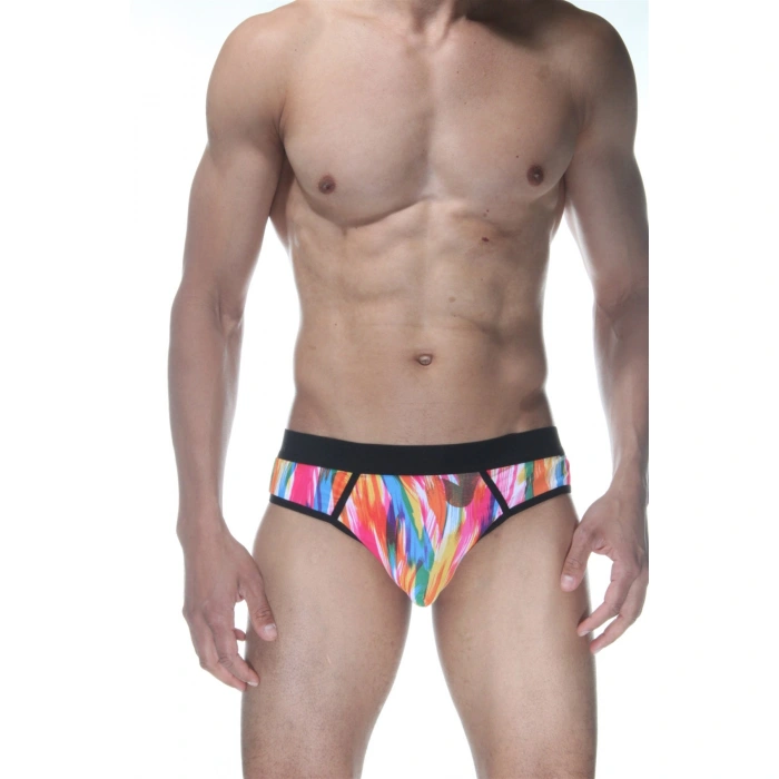 Renkli Jockstrap Fantezi İç Giyim