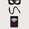 Sexy Görselli Oyun Kartı Kama Sutra Kırbaç Maske Set