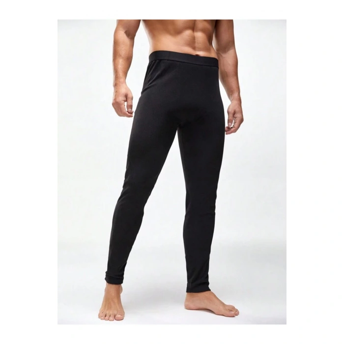 Siyah Erkek Termal İçlik Tayt