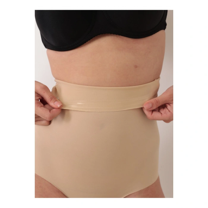 Ten Lazer Kesim Yüksek Bel Külot Korse