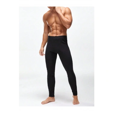 Siyah Erkek Termal İçlik Tayt