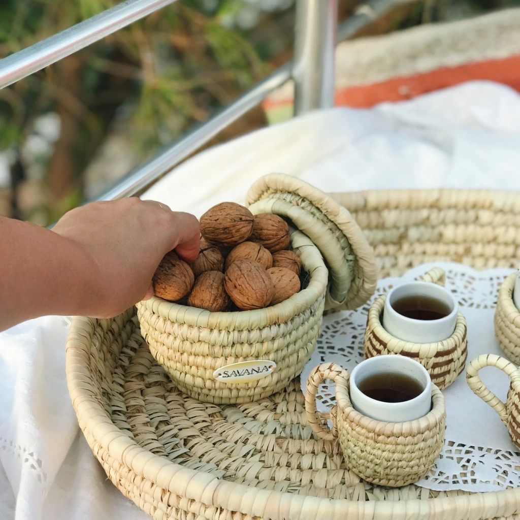 Vanilla Hasır Türk Kahvesi Bardağı