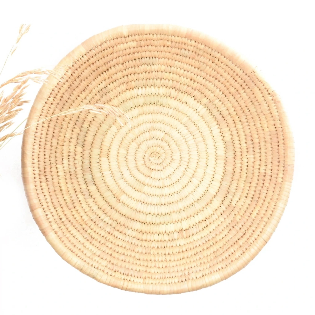 Festuca Hasır Duvar Tabağı Ekstra Büyük Boy_ 50 Cm