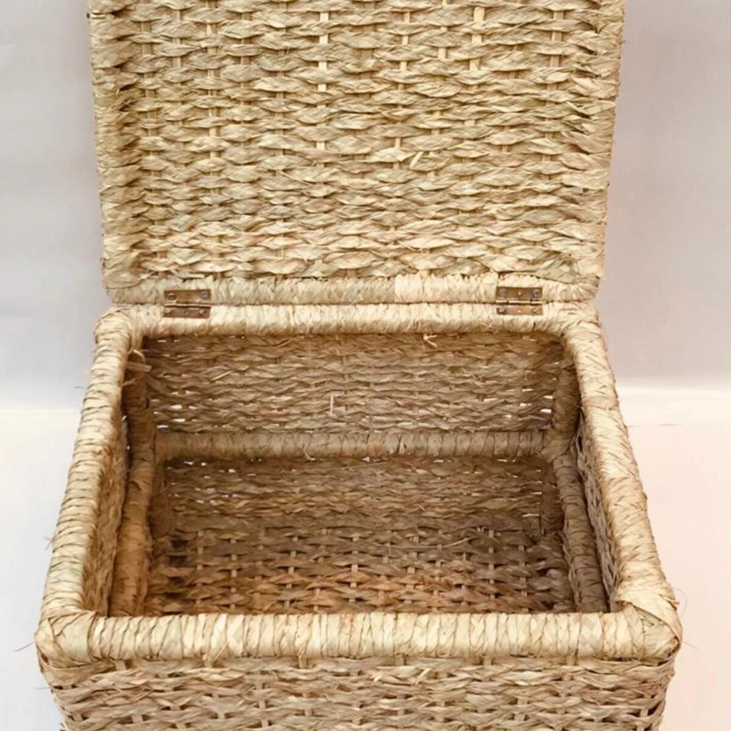 Adenium_ Doğal El Yapımı Hasır Çamaşır Sepeti_ Genişlik 55 Cm