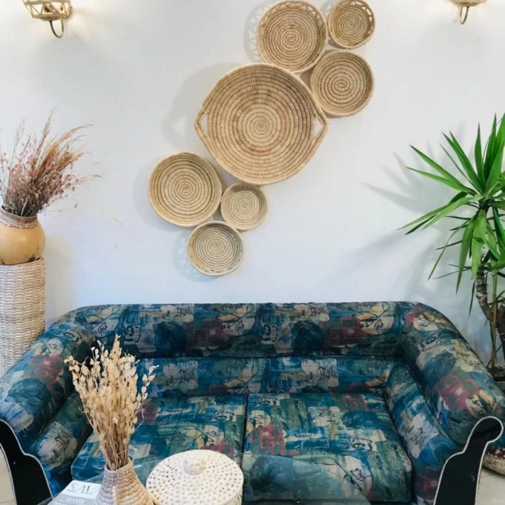 Carssula Hasır Duvar Tabağı Seti_ 7li set