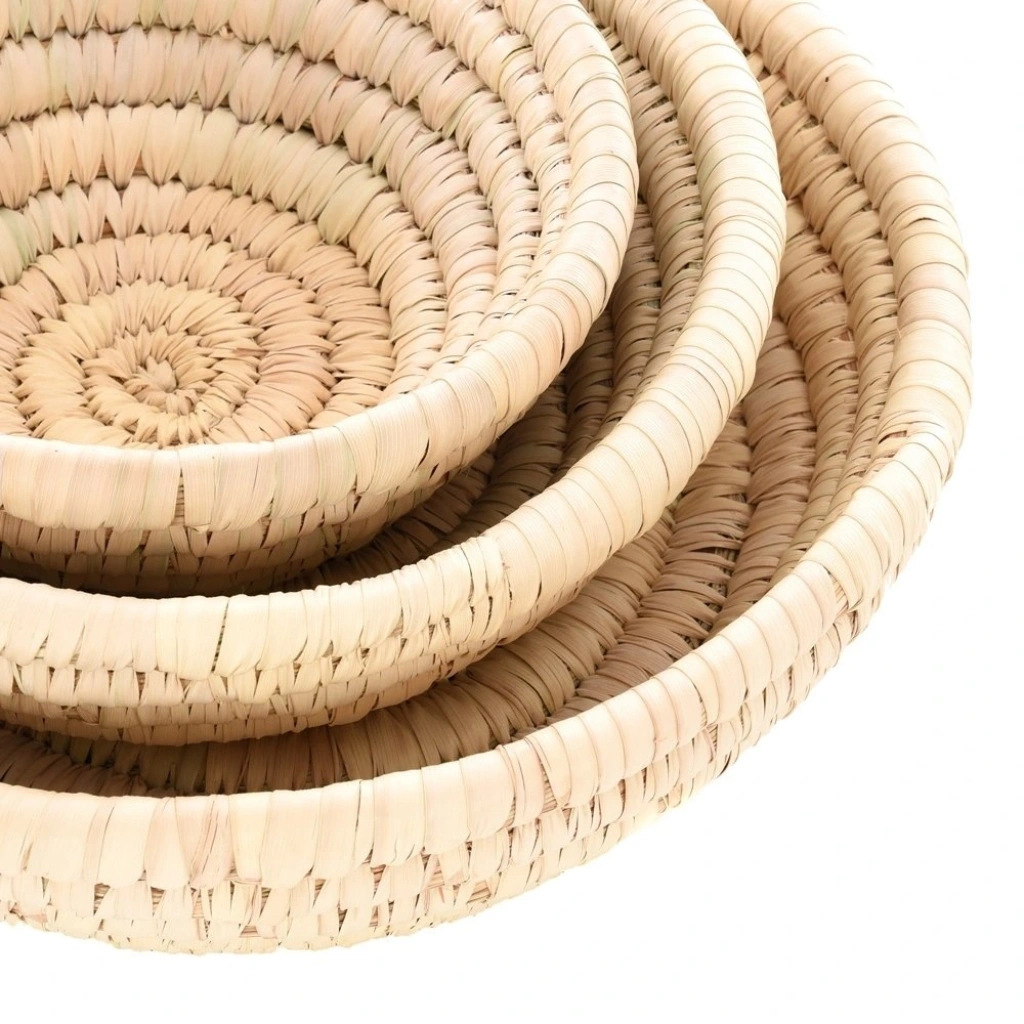 Clove Hasır Tepsi Seti