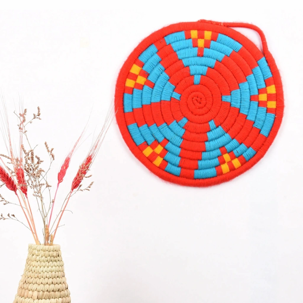 Crocosmia Hasır Duvar Süsü