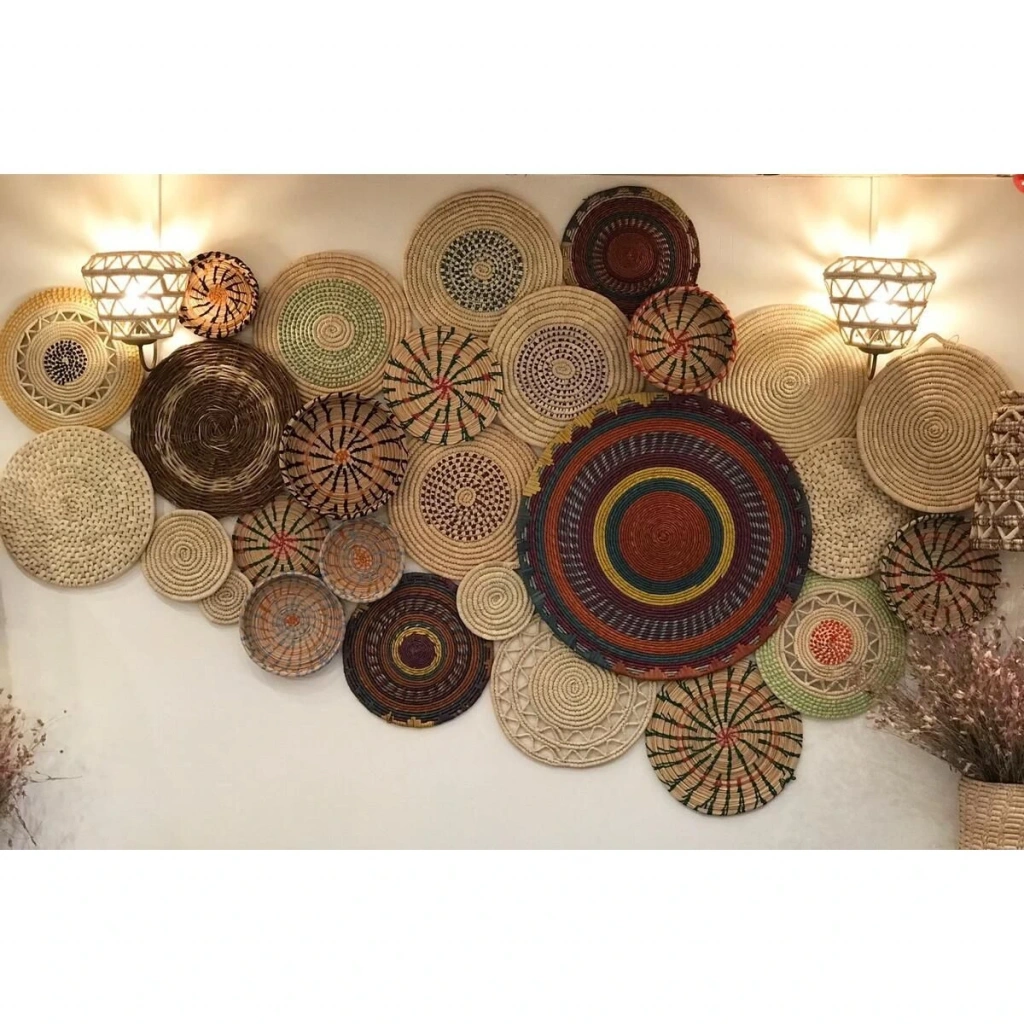 Exclusive Hasır Duvar Tabağı 27li set_ Model 2