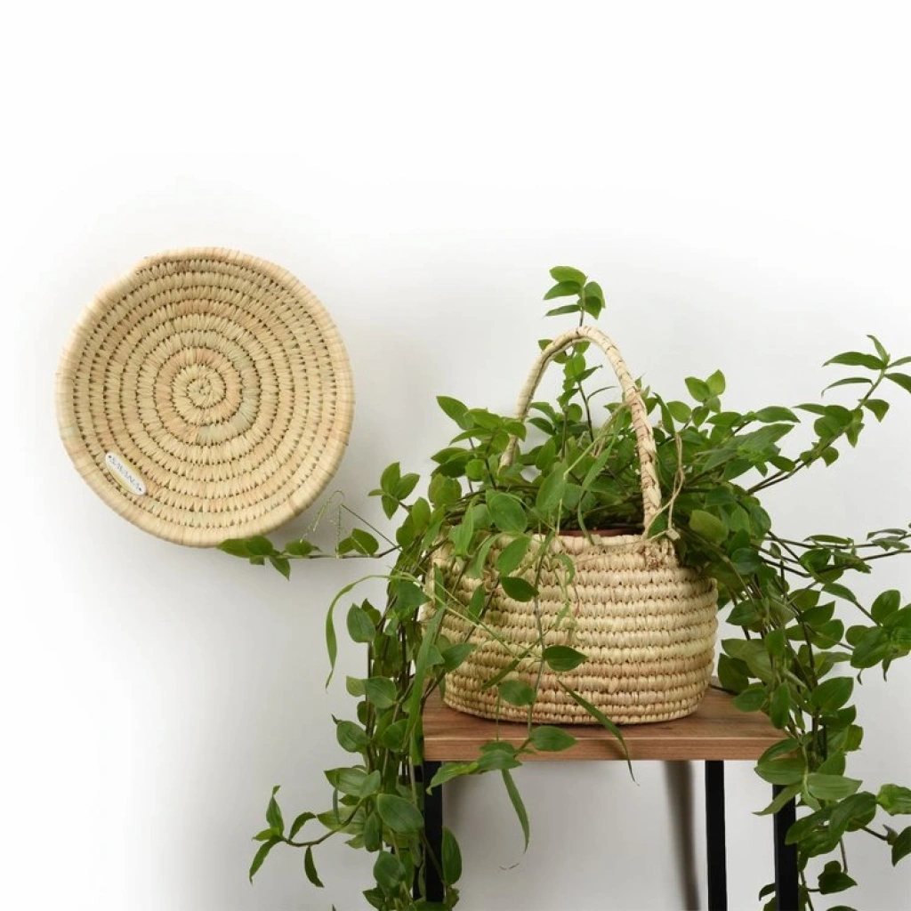 Festuca Hasır Duvar Tabağı Orta Boy