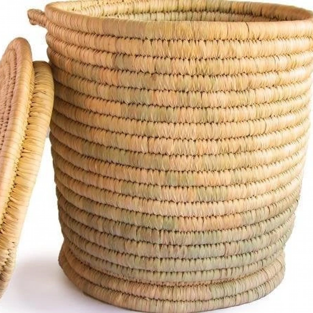 Juliet Hasır Sepet  Büyük Boy